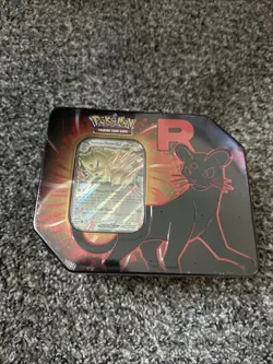 *NEW* Pokemon TCG: Team Rocket Tin (PERSIAN) - FACTORY SEALED! - Image 1