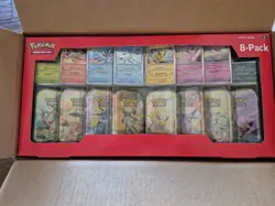Costco Pokemon Prismatic Evolutions 8 Mini Tins 2 Pack - Image 3