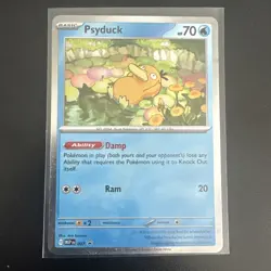 Pokemon TCG Psyduck MEP 007 Mega Evolution Blister Promo - Image 1