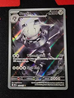 Pokemon Mega Evolution Steelix Illustration Rare #150 - Image 1