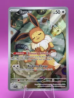 Pokemon TCG: S&V Prismatic Evolutions - Eevee Black Star Promo 173 - NM+ - Image 1