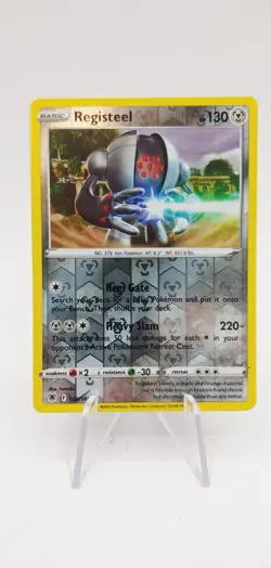 Pokemon Astral Radiance Registeel 108/189 Reverse Holo - Image 1