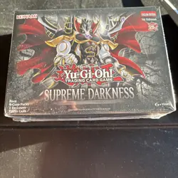 Yu-gi-oh Supreme Darkness Mini Four Pack Booster Box Sealed 1st Edition 25th - Image 1