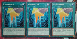 3x Pseudoraum SR03-DE027 COMMON DEUTSCH PLAYSET 1.Auflage NM Yu-Gi-Oh! - Image 1