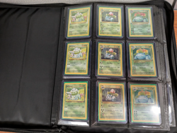 Huge Venusaur, Ivysaur, Bulbasaur complete collection Pokemon TCG cards vintage - Image 1