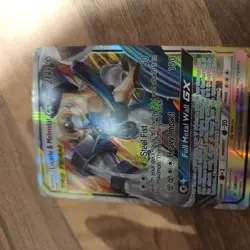 Pokemon TCG Unbroken Bonds Lucario Melmetal GX Card 120/214 - Image 2