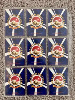 NM Pokemon COMPLETE Japanese NEO Premium File 1 PROMO 9 Card Neo Genesis Set - Image 2