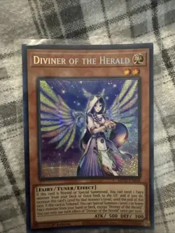 Diviner of the Herald MP22-EN056 Prismatic Secret Rare Card - Image 1