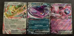 Pokemon TCG - Destined Rivals 3 Card Ex Lot - Image 1