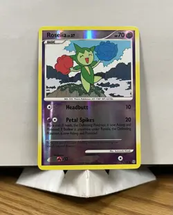 Roselia 72/100 Reverse Holo Common Stormfront Pokemon TCG Card English - Image 3