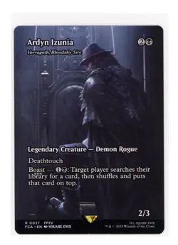 Ardyn Izunia (Showcase) R 0037 Regular - Misprint Error Card Final Fantasy MTG - Image 1