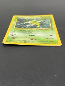 Scyther 17/130 Holo Rare WotC Card Pokemon Base Set 2 - Image 2