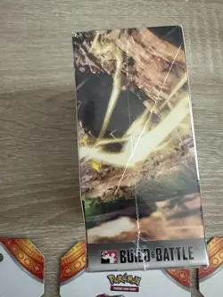 Pokemon Cards Surging Sparks Sealed Build & Battle Box Sleeved Booster Packs X3 - Image 3