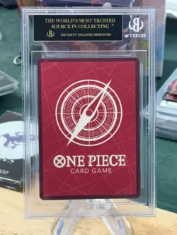 One Piece Card Game Supper Pre-Release ST02-001 Eustass Kid BGS 10 Black Label - Image 2
