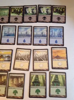 Magic The Gathering Basic Land Assortment Of Cards 25 - Image 4