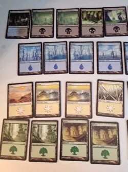 Magic The Gathering Basic Land Assortment Of Cards 25 - Image 5