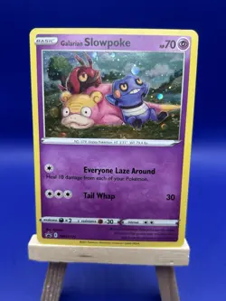 Galarian Slowpoke SWSH126 Damaged See Pics Sword & Shield Promo Cards Holo - Image 1