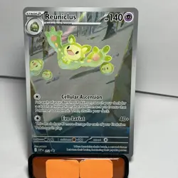 Pokemon Card Reuniclus 212 Promo Black Bolt Illustration Rare Near Mint - Image 1