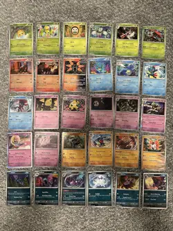 Pokemon TCG Shrouded Fable 85% Complete 55/64 Base Card Set w/Reverse Holos! - Image 1