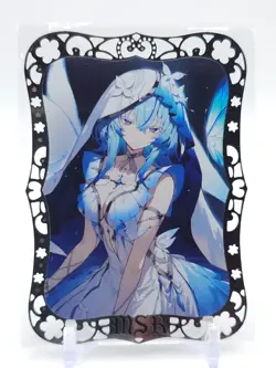 Goddess Story - Silver Metal Waifu Trading Card - Shorekeeper - NUMBERED 042/100 - Image 2