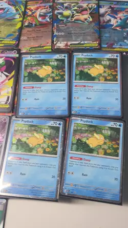 Pokemon Mega Evolution Card Lot 17 Cards Illustration Rare, Ex, promo Psyduck - Image 2