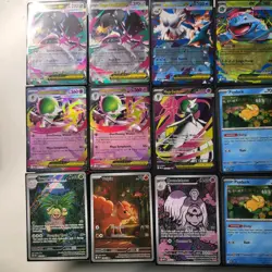 Pokemon Mega Evolution Card Lot 17 Cards Illustration Rare, Ex, promo Psyduck - Image 4