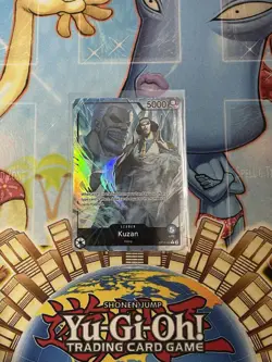 One Piece TCG Kuzan OP12-040 Alternate Art Foil Rare Leader NM Card - Image 1
