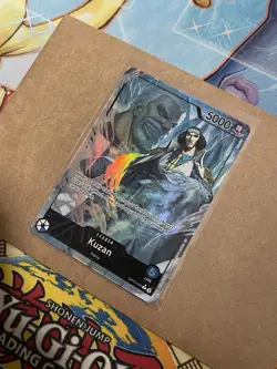 One Piece TCG Kuzan OP12-040 Alternate Art Foil Rare Leader NM Card - Image 4