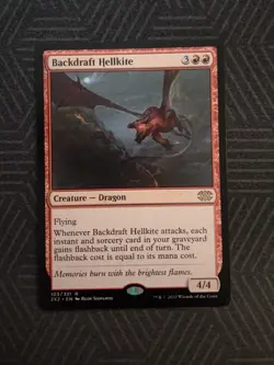 mtg backdraft hellkite double masters 2022 - Image 1