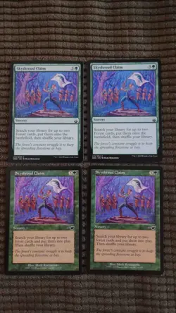 Magic: the Gathering / MtG Skyshroud Claim x4 Mixed Sets - Image 1