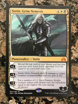 MTG Sorin, Grim Nemesis x1 Shadows Over Innistrad NM - Image 1