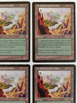 4 x Undiscovered Paradise | Visions | MTG | Magic The Gathering - Image 4