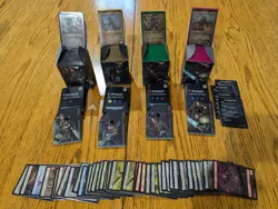 Magic the Gathering Warhammer 40k Universes Beyond Commander Deck FULL SET OF 4 - Image 1