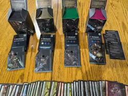 Magic the Gathering Warhammer 40k Universes Beyond Commander Deck FULL SET OF 4 - Image 4
