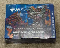 MTG Commander Legends: Battle for Baldur's Gate Collector Booster Box New - Image 1