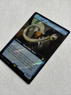 MTG {Flesh Duplicate} #950/1208 Doctor Who Surge Foil Rare NM/Unplayed Free Ship - Image 3