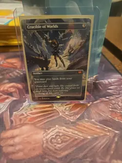 Crucible of Worlds (Borderless) Double Masters 2022 Regular NM - Image 1