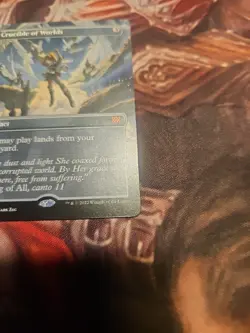 Crucible of Worlds (Borderless) Double Masters 2022 Regular NM - Image 2