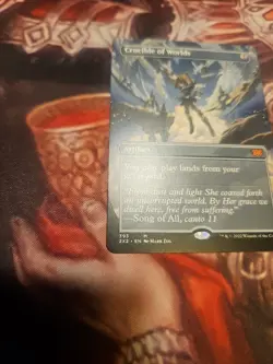 Crucible of Worlds (Borderless) Double Masters 2022 Regular NM - Image 3