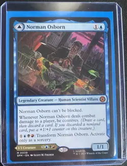 Norman Osborn #39 | Near Mint | Marvel's Spider-Man Magic MTG - Image 1