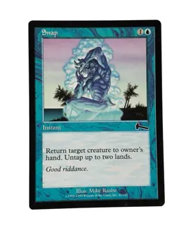 MTG Snap LP Light Play Urza's Legacy Magic The Gathering - Image 1