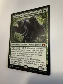 Overlord of the Hauntwoods Duskmourn: House of Horror Regular 0194 MTG - Image 3