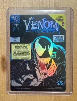 Eddie Brock (0224) (Borderless) Marvel's Spider-Man Foil Magic The Gathering - Image 2