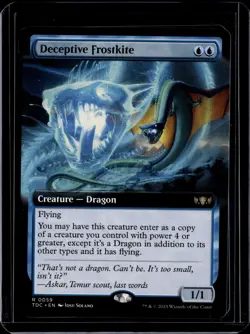 Deceptive Frostkite - 59 - TDC - NM - MTG Magic the Gathering - Image 1