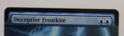 Deceptive Frostkite (Extended Art) Commander: Tarkir: Dragonstorm Regular - Image 2