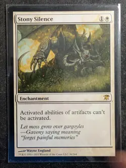 Stony Silence - Innistrad (MTG) - Image 1