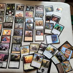 Heaven to Earth Custom Magic Decks - Dog's KNIGHTS Tribal Black and White Tribal - Image 2