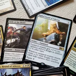 Heaven to Earth Custom Magic Decks - Dog's KNIGHTS Tribal Black and White Tribal - Image 5