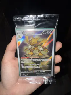 Pokemon TCG Alakazam 009 Mega Evolutions ETB Promo Sealed NM - Image 1