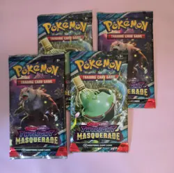 Pokemon TCG: Scarlet and Violet Twilight Masquerade x4 Booster Packs Sealed - Image 3